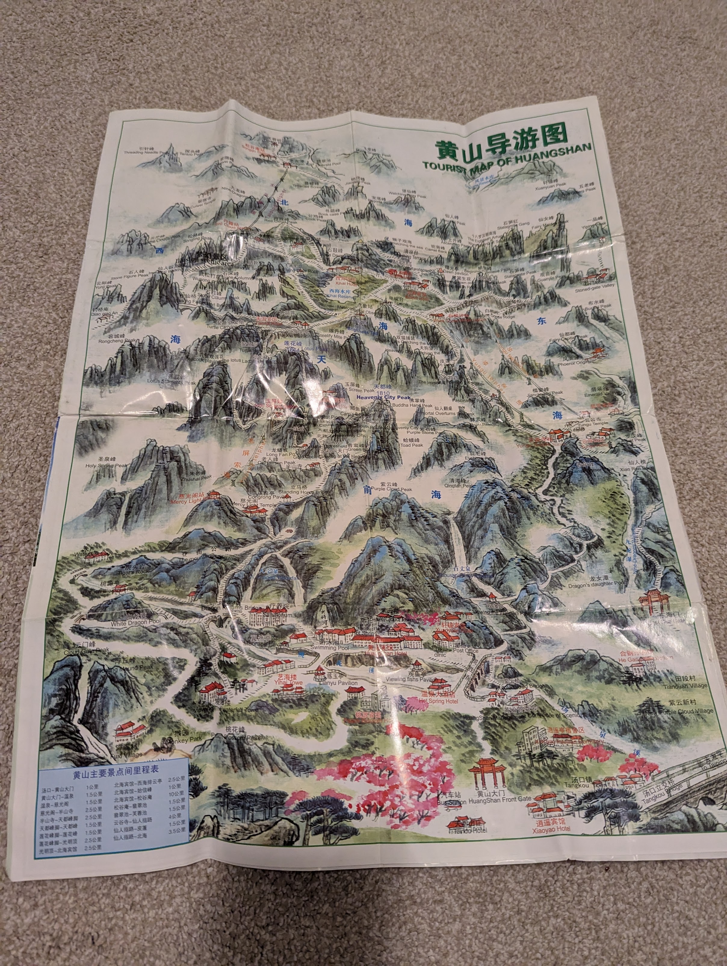 Huangshan Map